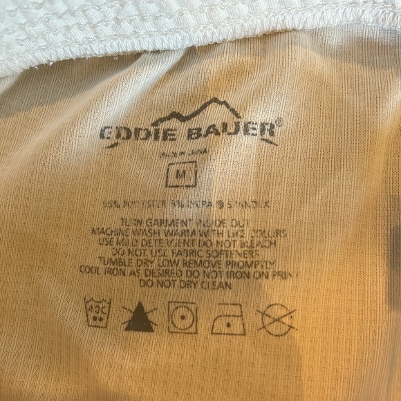 Eddie Bauer size medium base layer pants. White - Picture 2 of 6